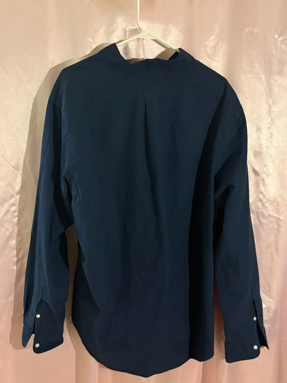 Polo by Ralph Lauren Navy Button-Down Shirt with Green Pony